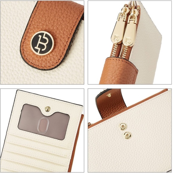 Bostanten Lnna Genuine Leather RFID Wallet - Cash Clutch - Picture 6 of 14